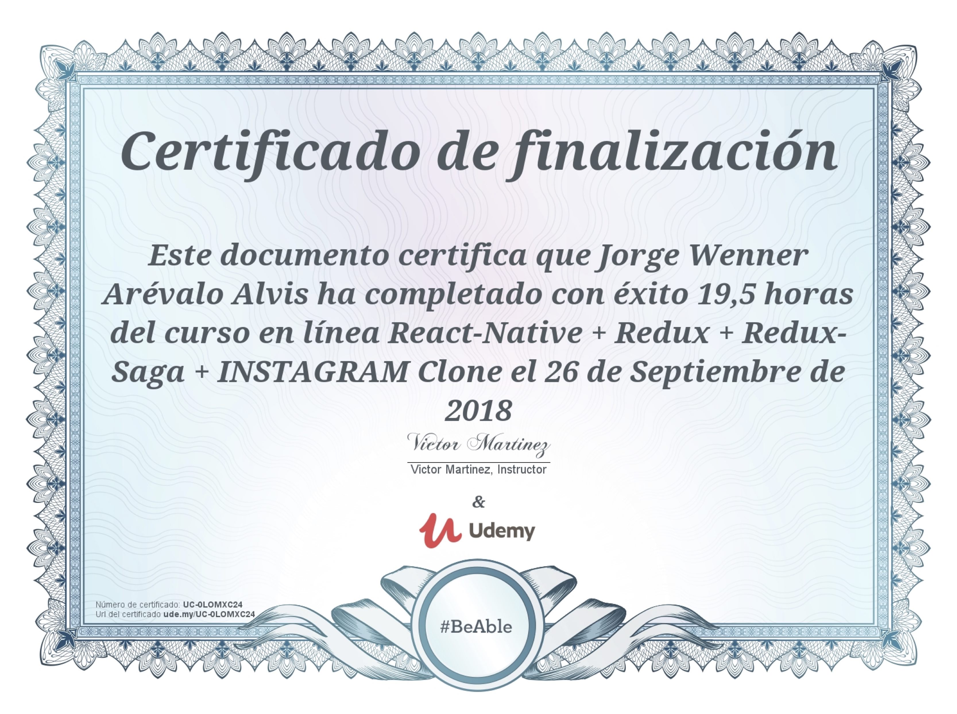 React Native Udemy